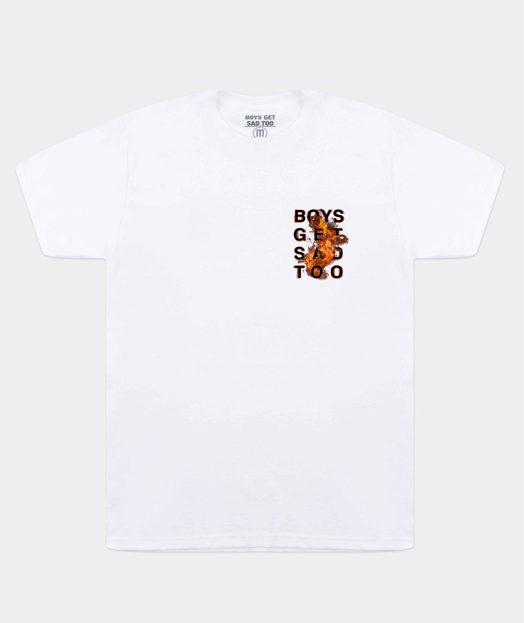 FIRE TEE WHITE