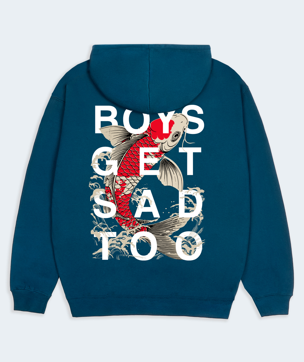 LUCKY KOI HOODY NAVY *PRE-ORDER*