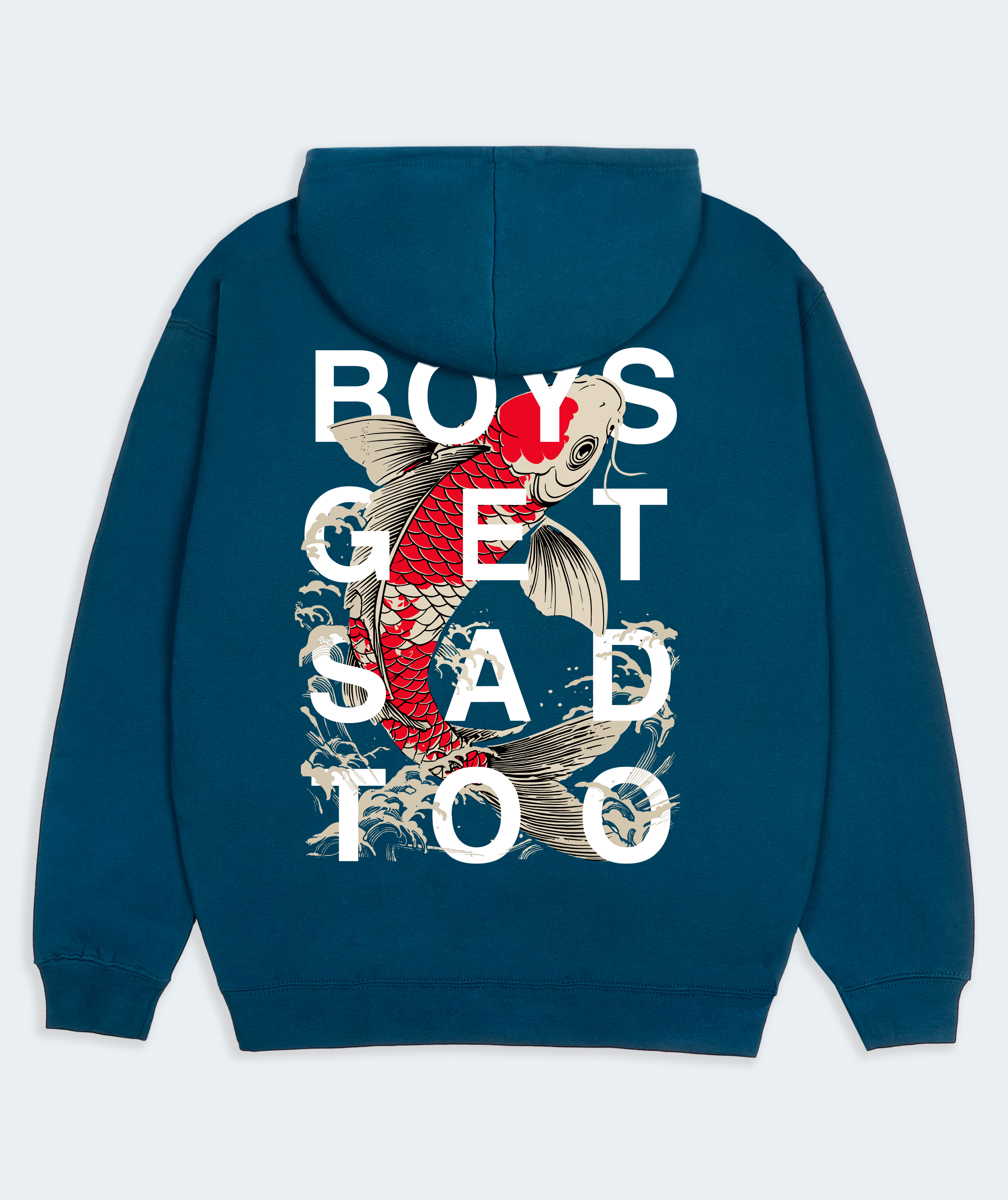 LUCKY KOI HOODY NAVY *PRE-ORDER*