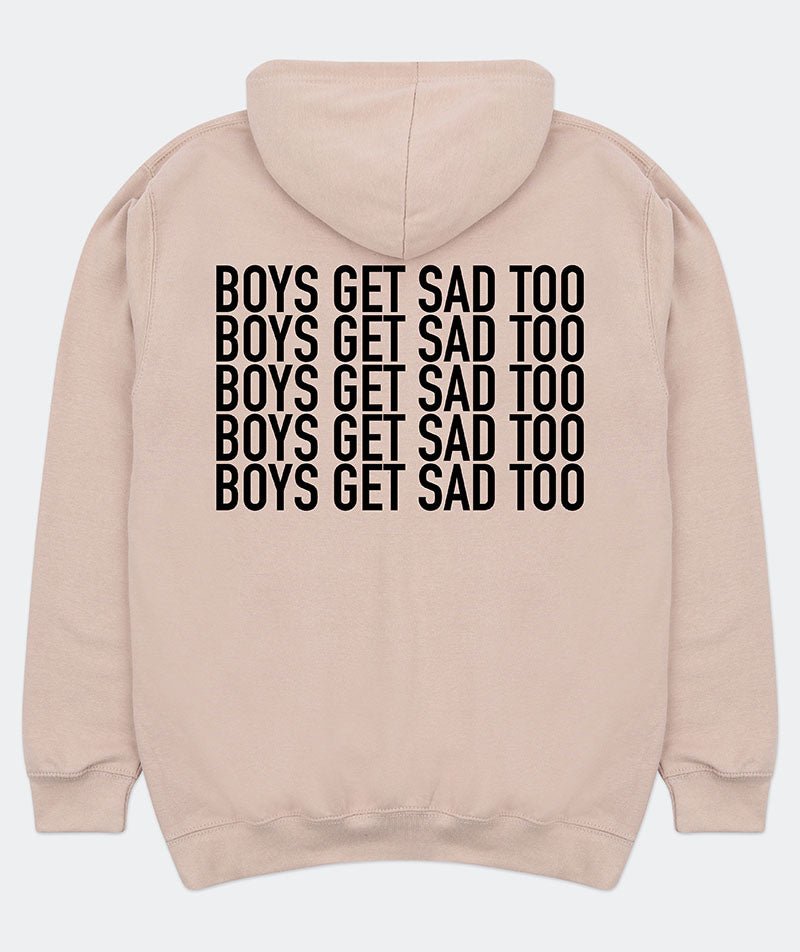 BLOCK LOGO HOODY SAND