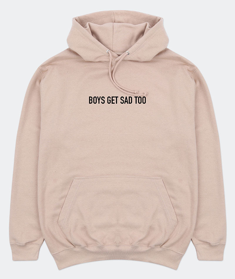 BLOCK LOGO HOODY SAND