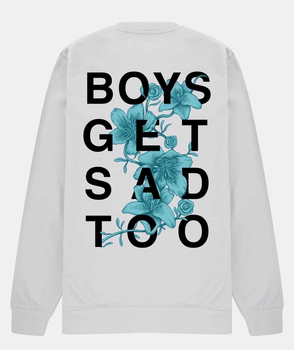 FLOWER CREWNECK GREY